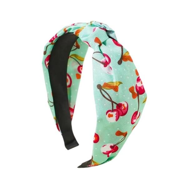 Whimsy_and_Lily Accessories - 💖 3/$30 💖 Blue Red Cherry Headband